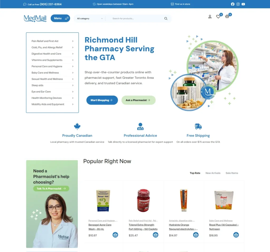 Pharmacy E-commerce